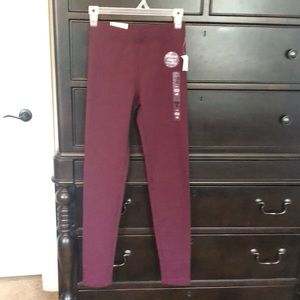 Aeropostale Fleece Lined High Rise Legging. NWT